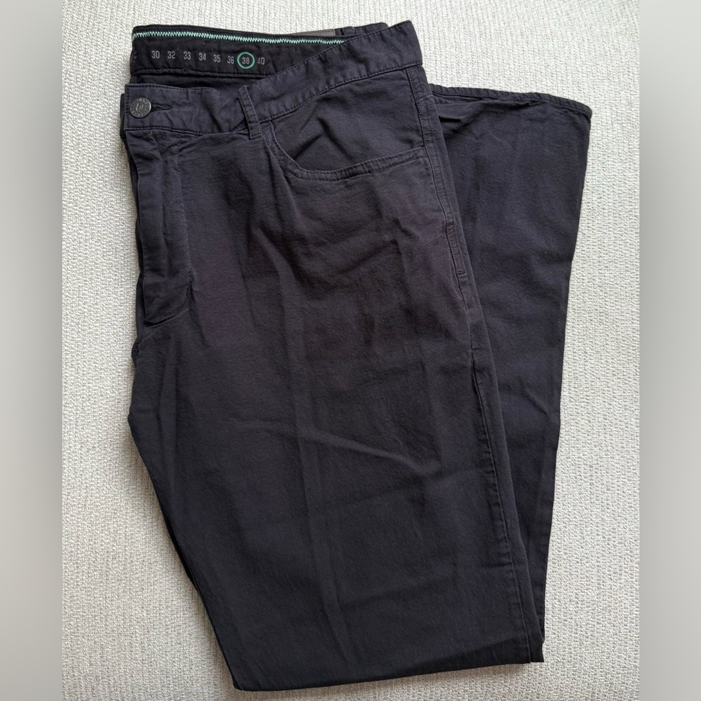 Linksoul Men's Dark Gray Relaxed Jeans